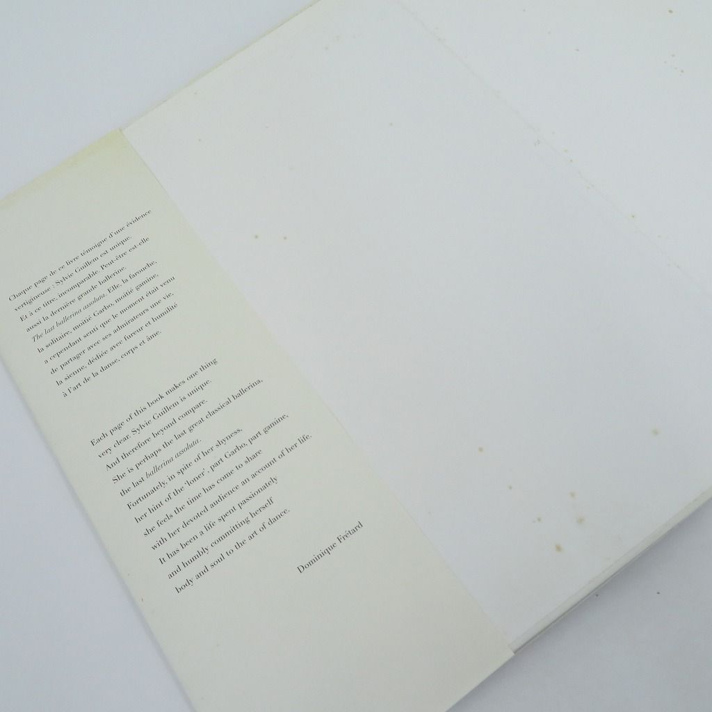 瀬戸店】Invitation Sylvie Guillem シルヴィ・ギエム写真集【212-1728