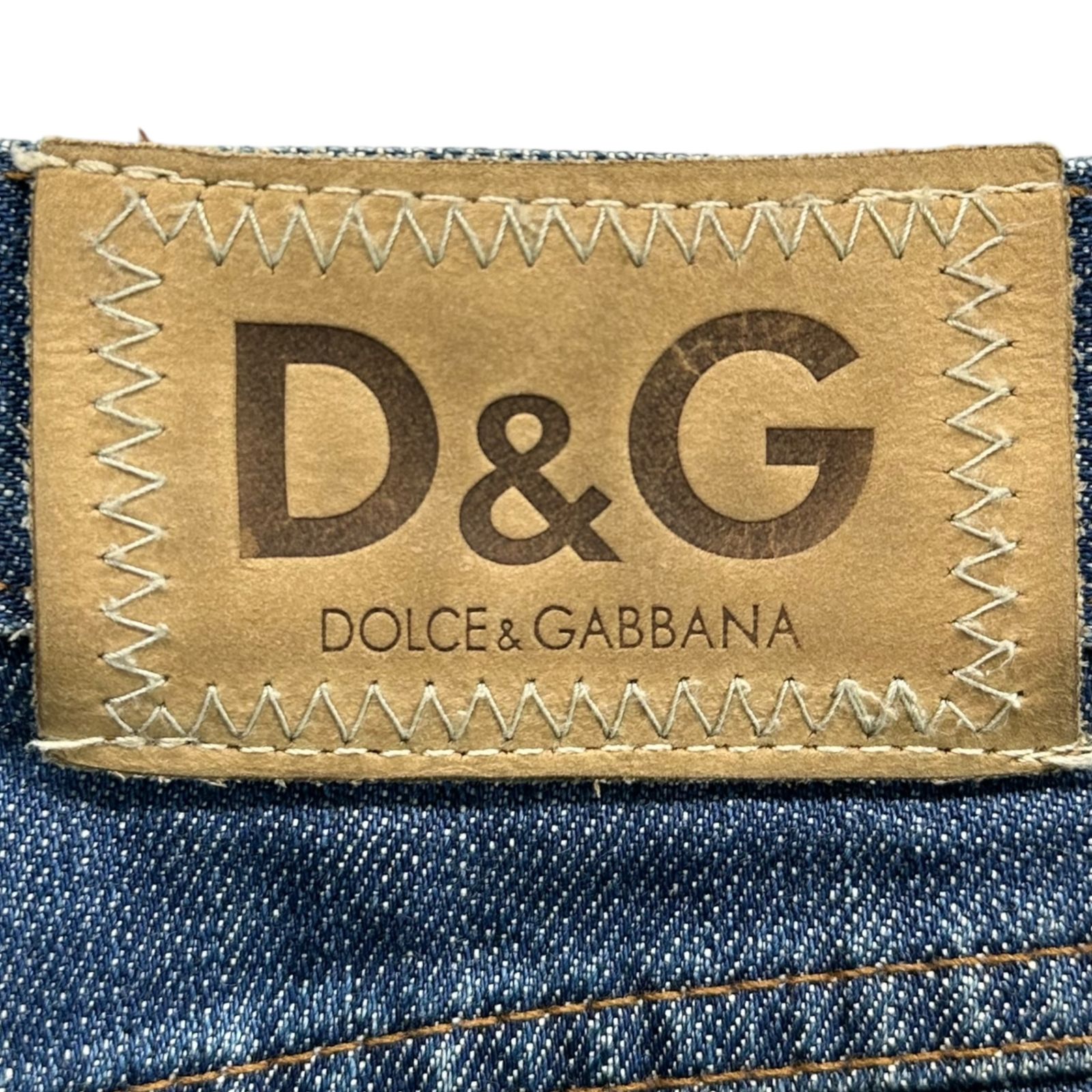 D&G(ディー&ジードルガバドルチェ&ガッバーナ) Distressed Denim Pants 