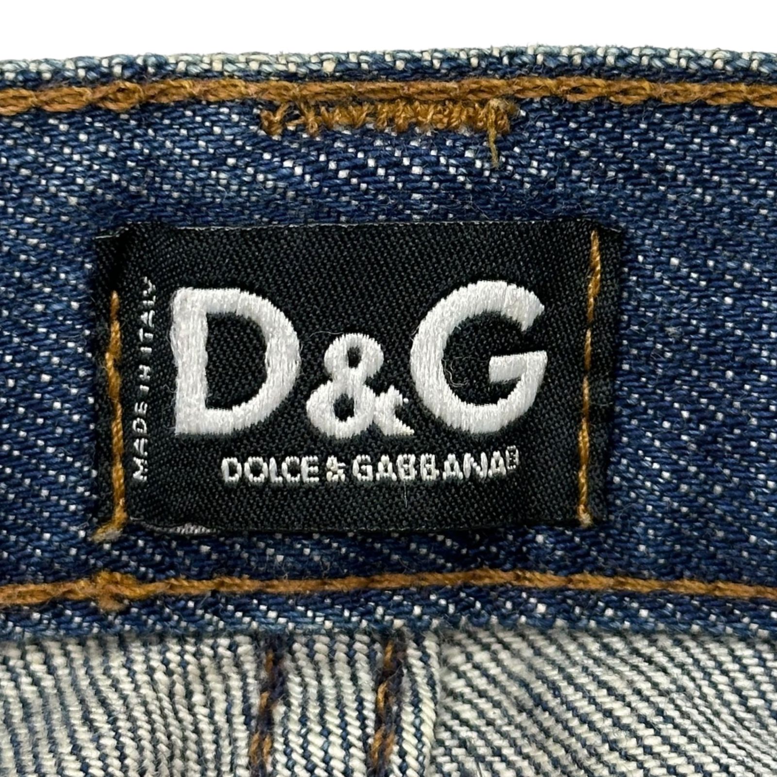 D&G(ディー&ジードルガバドルチェ&ガッバーナ) Distressed Denim Pants 