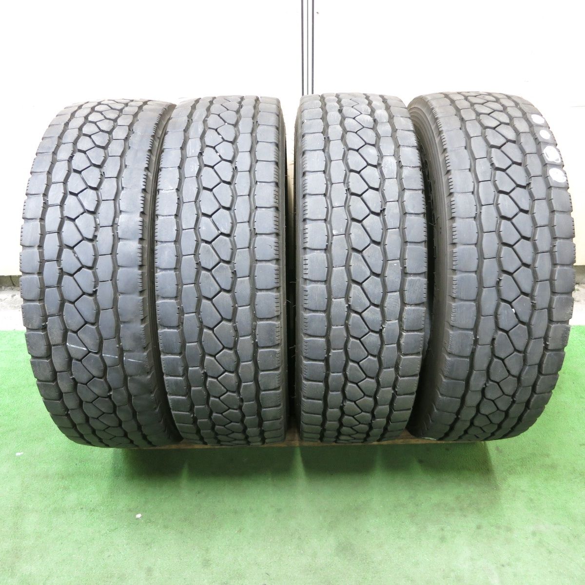 4本価格 25年 トラック タイヤ 245 70 R 19 5 136 134 J ブリヂストン エコピア M 801Ⅱ ミックス オールシーズン 5インチ 5122904ナスタ