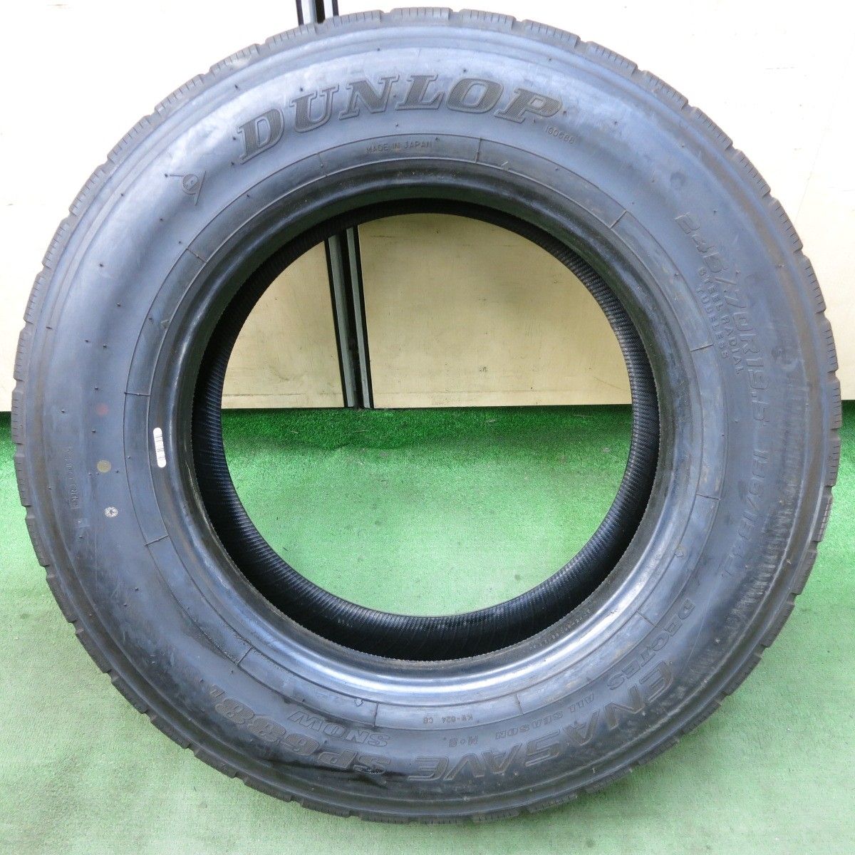 ♥ 25年 1本 トラック タイヤ 245 70 R 19 5 136 134 J ダンロップ エナセーブ SP 638 L デクテス DECTES 5インチ 5122907ナスタ