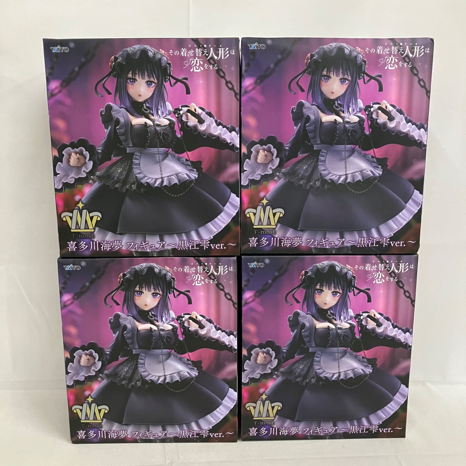 未開封 着せ恋 T-most 喜多川海夢 黒江雫 フィギュア 4個セット SF1045