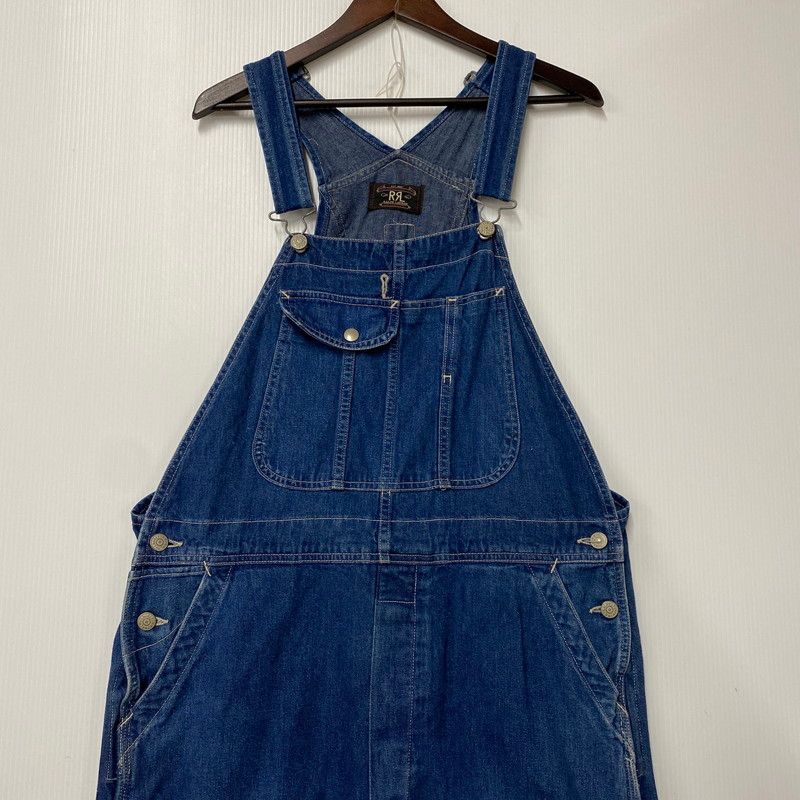 中古品】RRL ダブルアールエル USA製 三ツ星タグ DENIM OVERALLS