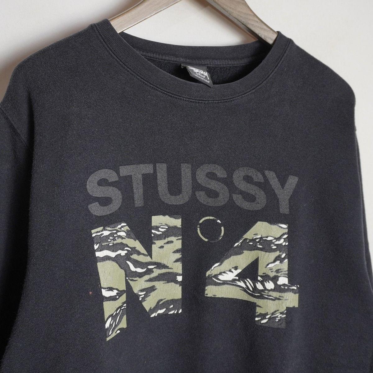希少90's old STUSSY 迷彩ロゴ スウェット Mサイズ 希少90´s old STUSSY 迷彩ロゴ スウェット Mサイズ