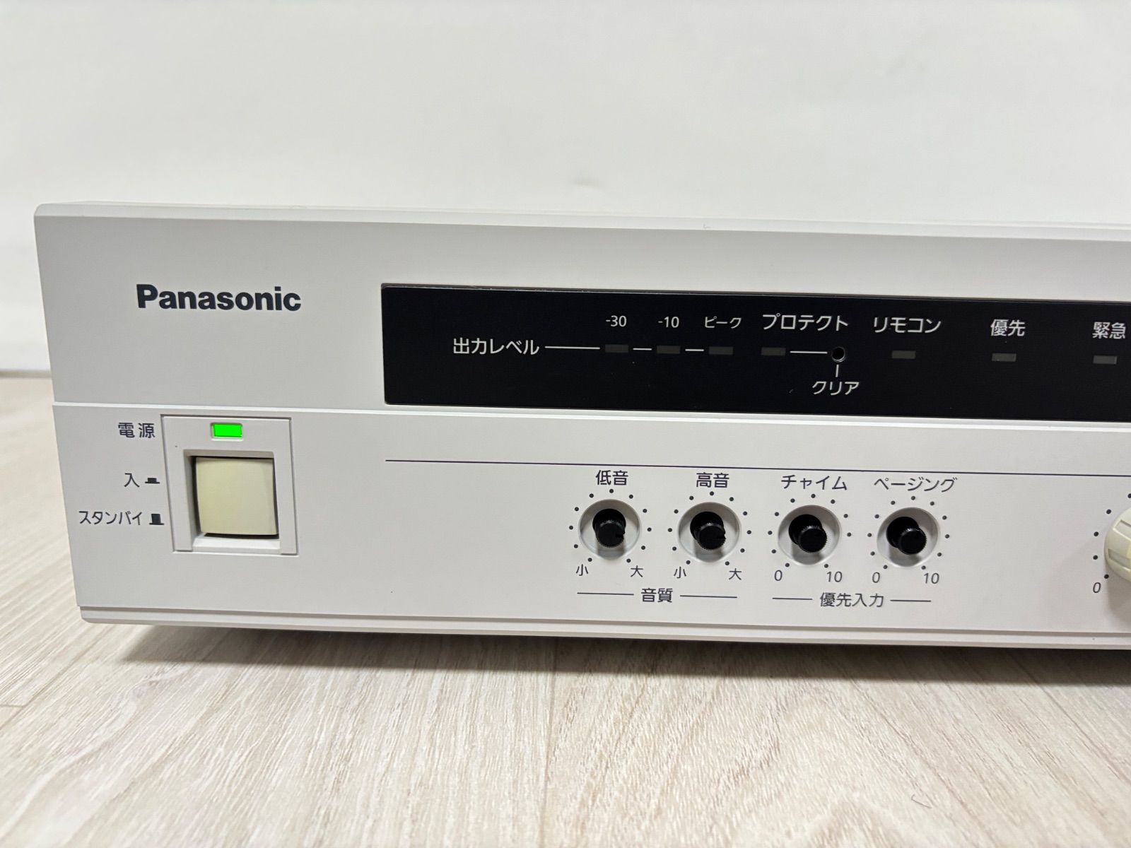 Panasonic 卓上型拡声アンプ WA-HA031 2019年製 - メルカリ