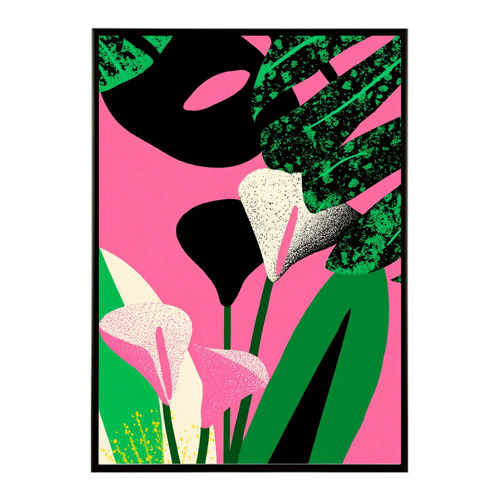 B1サイズ（約73x103cm）】【lm-poster-8847】ミステリーフラワー 花