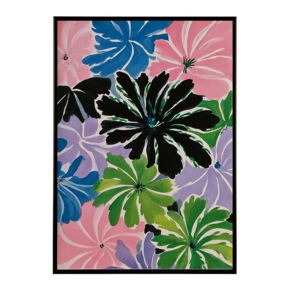 B4サイズ（約25x36cm）】【lm-poster-8853】ミステリーフラワー 花