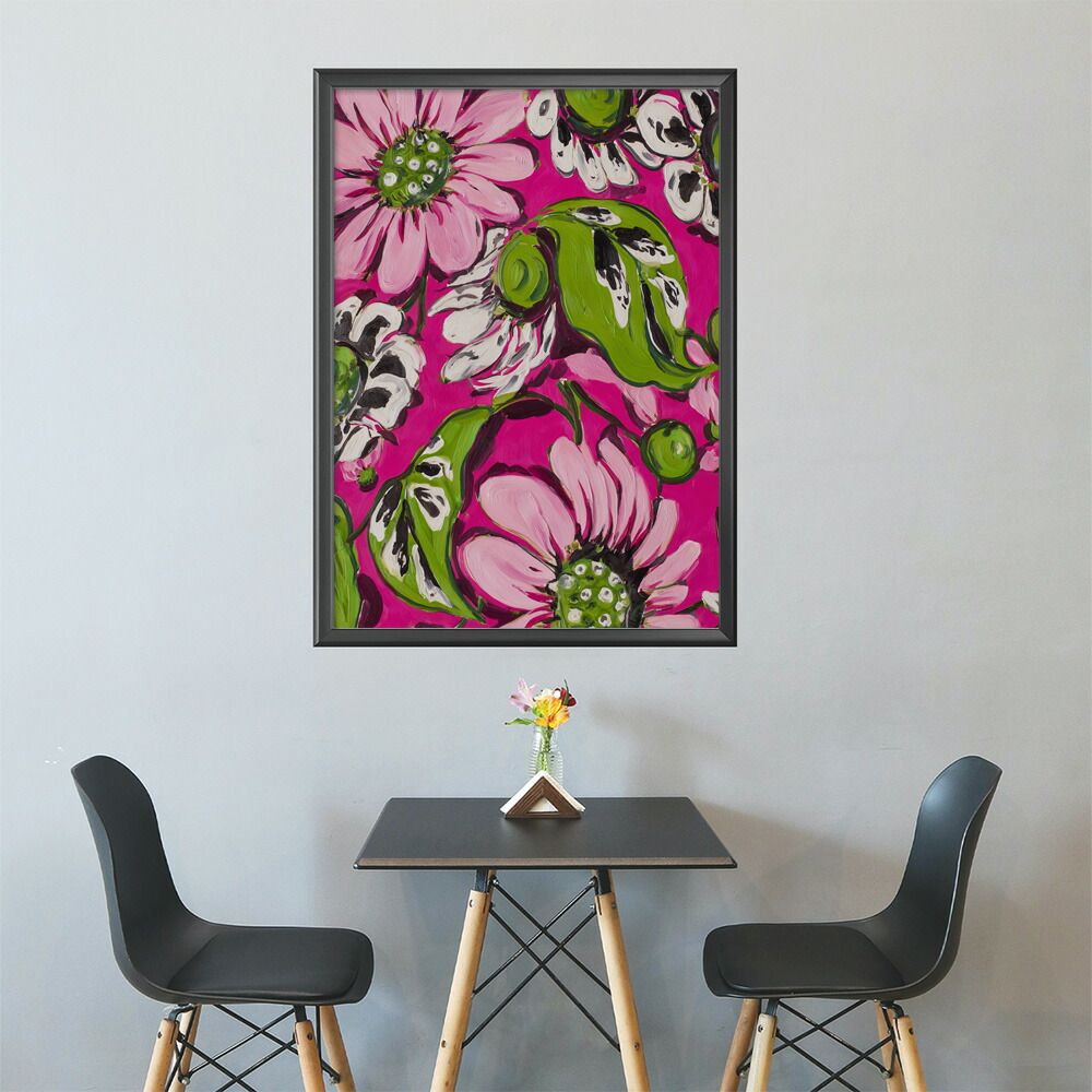 A1サイズ（約59x84cm）】【lm-poster-5129】【フレーム付き】ドクロ