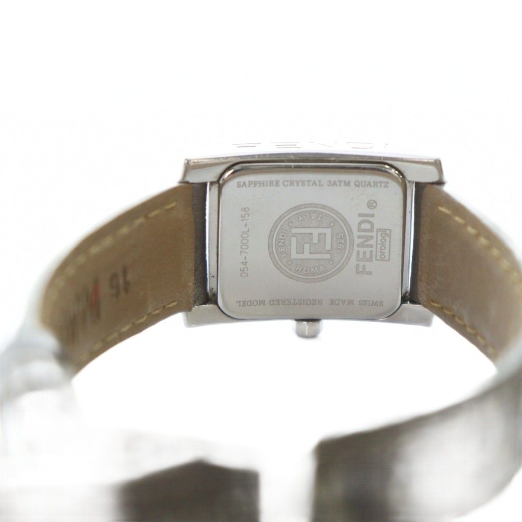 FENDI　フェンディ　7000L 女性用　クオーツ腕時計　純正ベルト(12) FENDI フェンディ 7000L 女性用 クオーツ腕時計 純正ベルト(12)