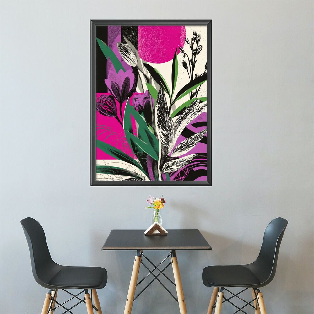 A2サイズ（約42x59cm）】【lm-poster-8876】ミステリーフラワー 花