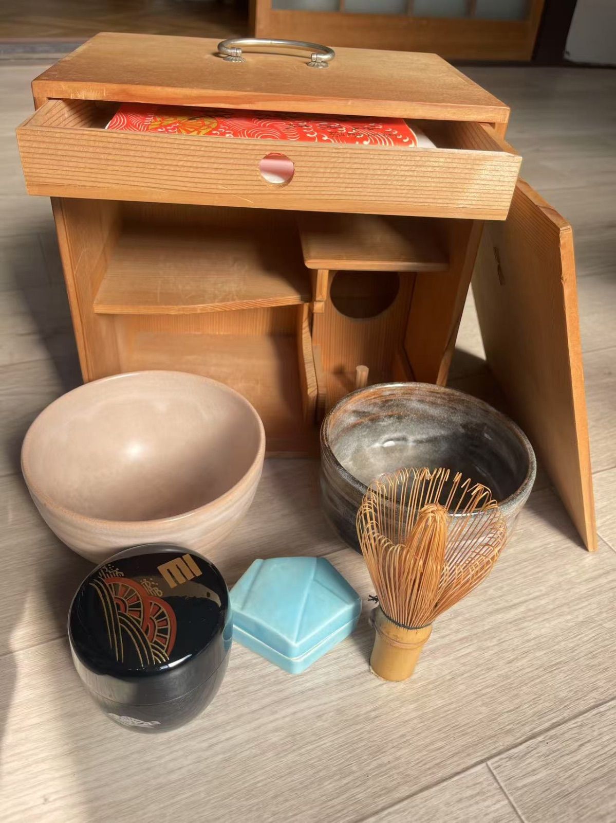 すみ　木製茶道具セット 「たのメル便」で発送 すみ様専用 木製茶道具セット 「たのメル便」で発送 茶道具 茶入