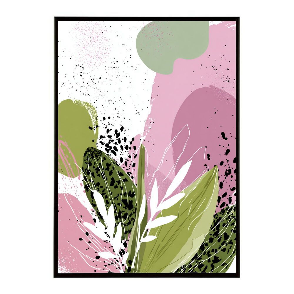 【B4サイズ（約25x36cm）】【lm-poster-8892】ミステリーフラワー 花 絵画 アート モダン インテリア おしゃれ  プリントポスター フォト イラスト お洒落