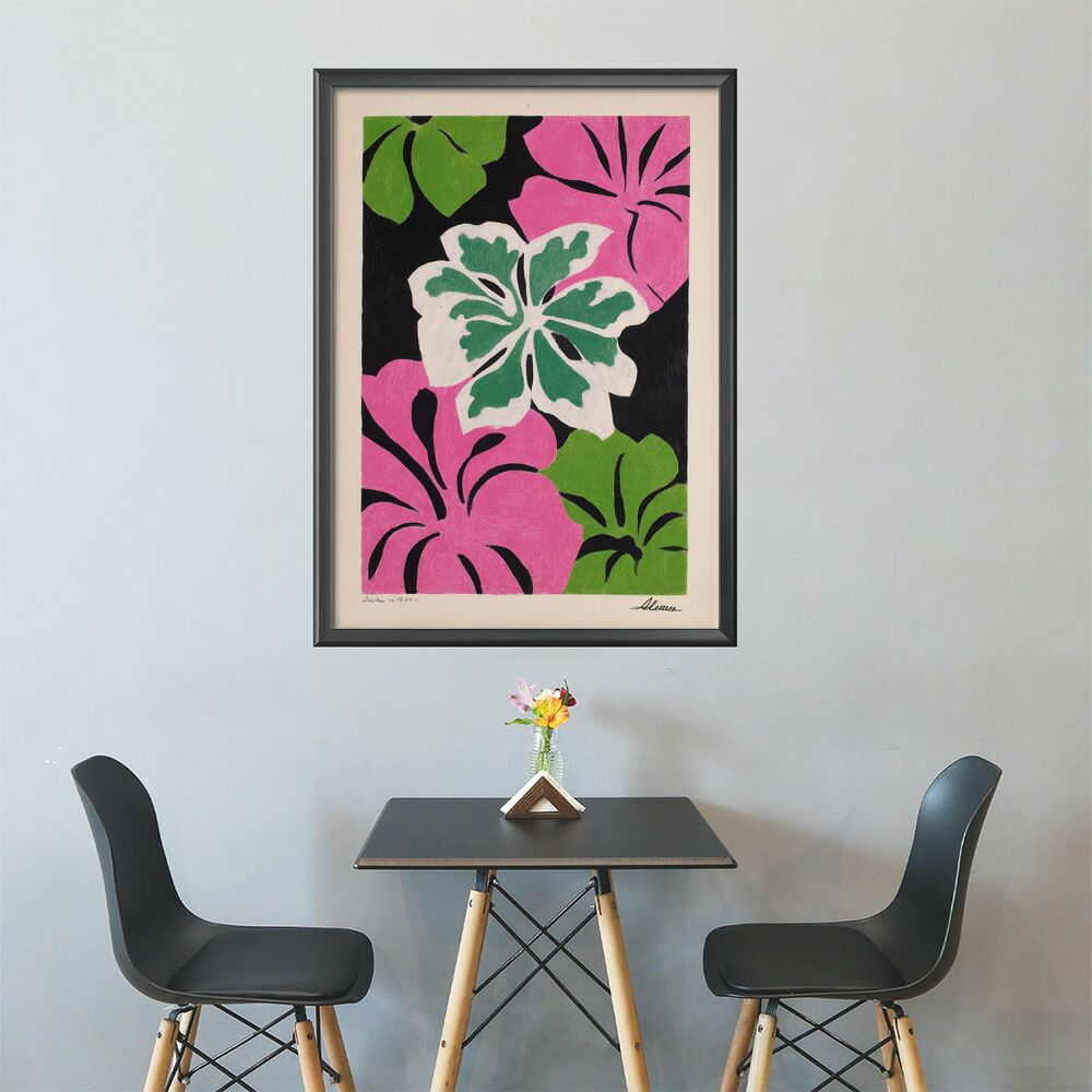 B1サイズ（約73x103cm）】【lm-poster-8898】ミステリーフラワー 花