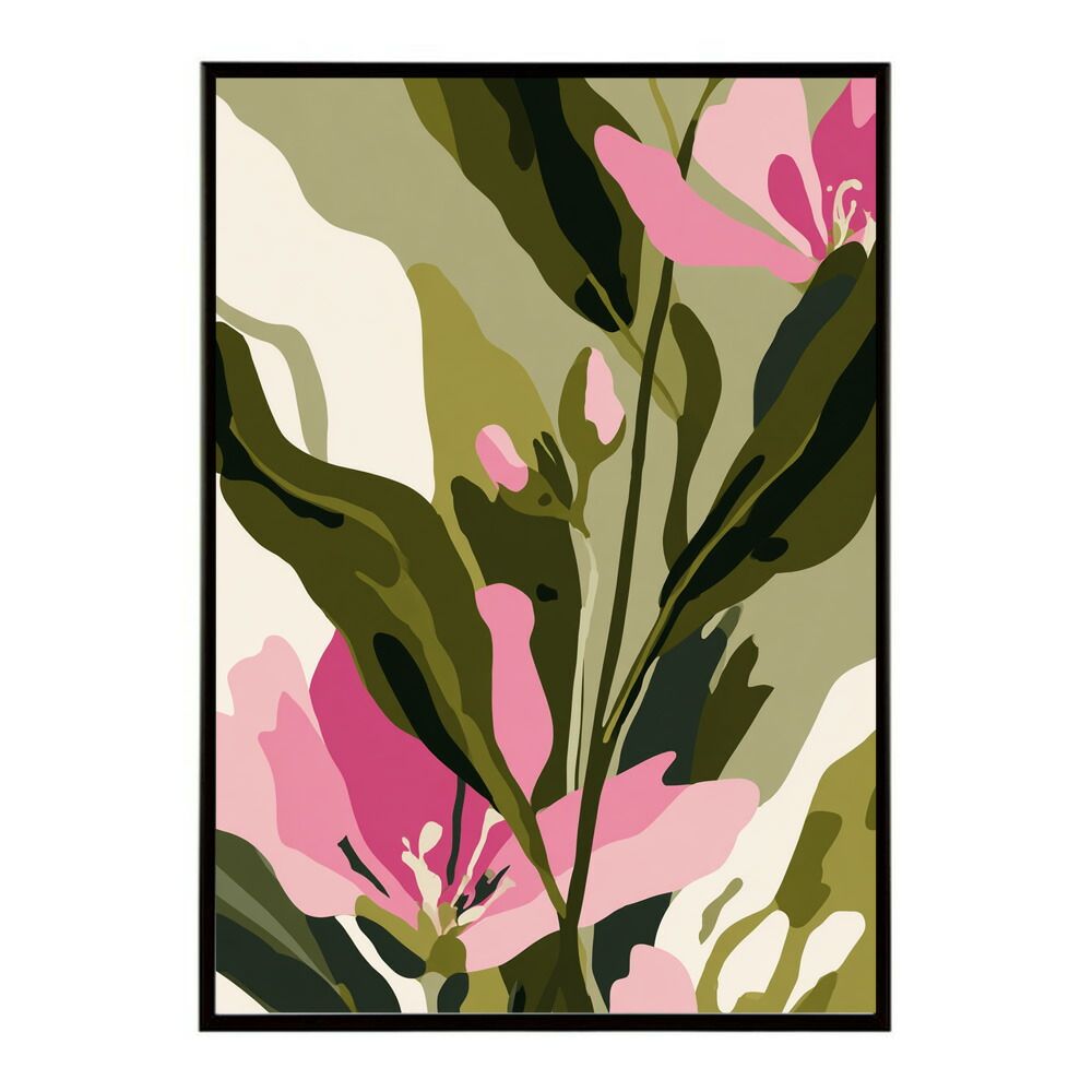 A1サイズ（約59x84cm）】【lm-poster-8899】ミステリーフラワー 花