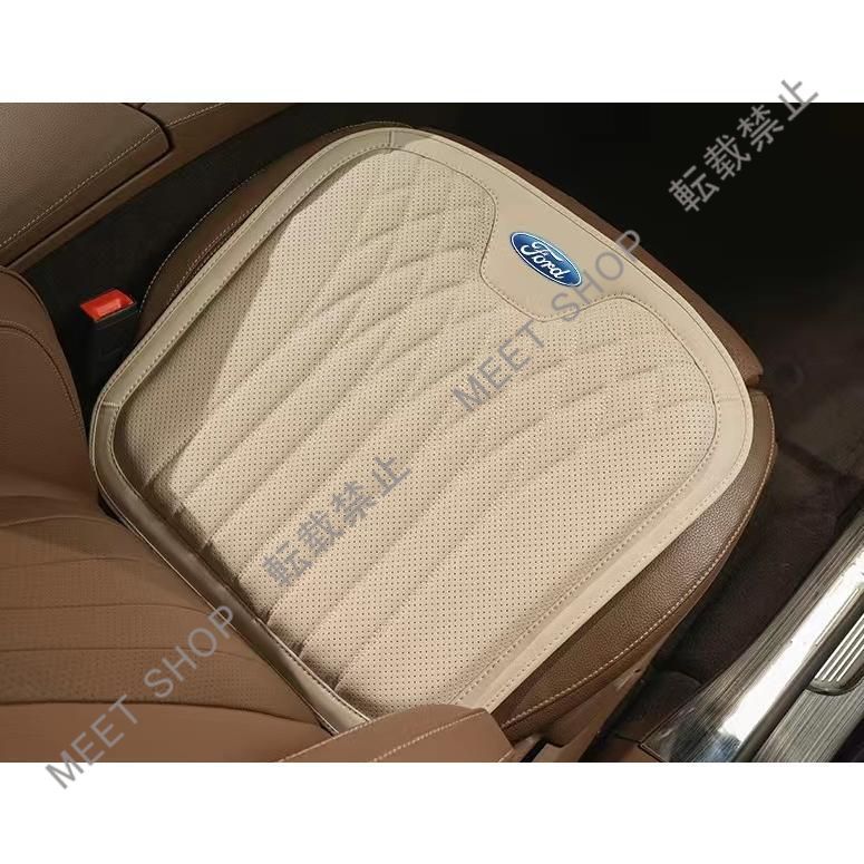 フォード Ford 革製クッション 再入荷 特価◇フォード FORD◇オレンジ◇シートクッション 車用