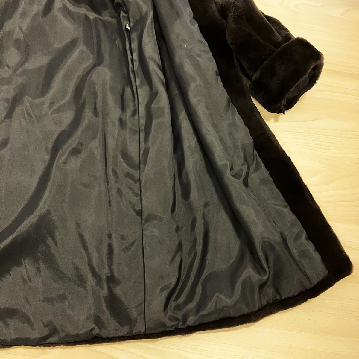 美品　ムーンバット　FLASH FUR シェアードミンクファーコート MOONBAT ムーンバット FLASH FUR フラッシュファー シェアードミンク