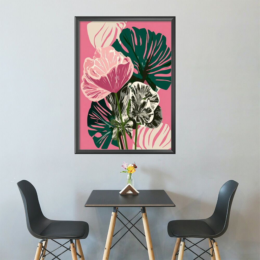 A1サイズ（約59x84cm）】【lm-poster-8918】ミステリーフラワー 花