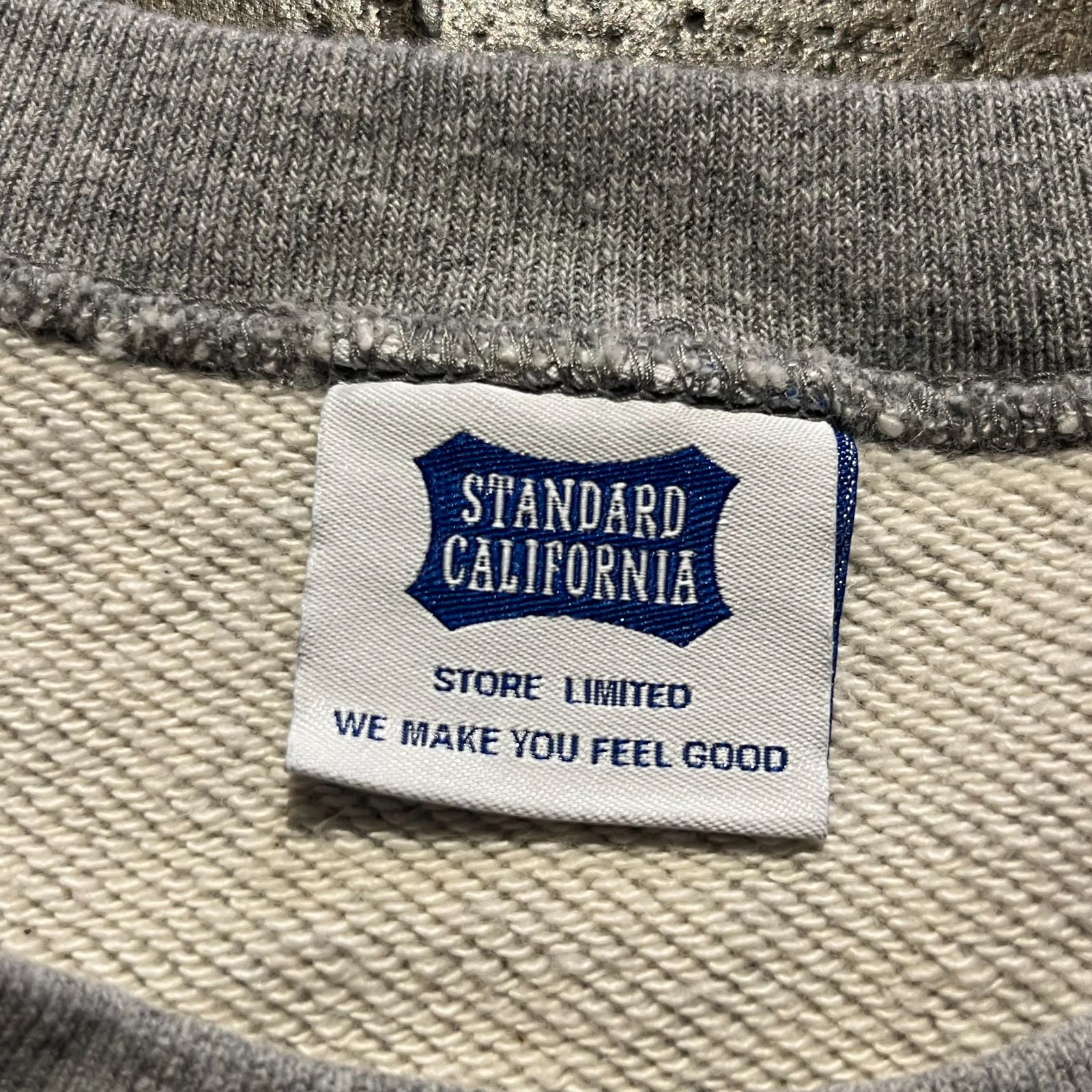 STANDARD CALIFORNIA 恵比寿直営店舗限定 クルーネックスウェット XL 
