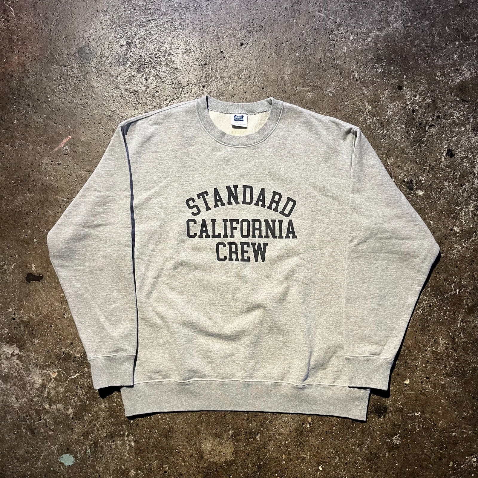 STANDARD CALIFORNIA 恵比寿直営店舗限定 クルーネックスウェット XL