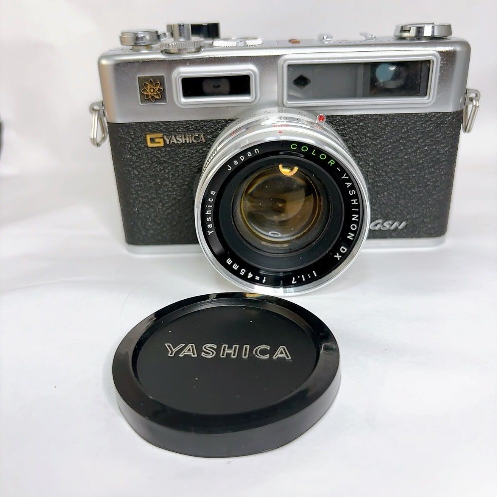 Yashica GSN フィルムカメラ 標準レンズ付き YASHICA ELECTRO 35 GSN フィルムカメラ レンズ付き（COLOR-YASHINON