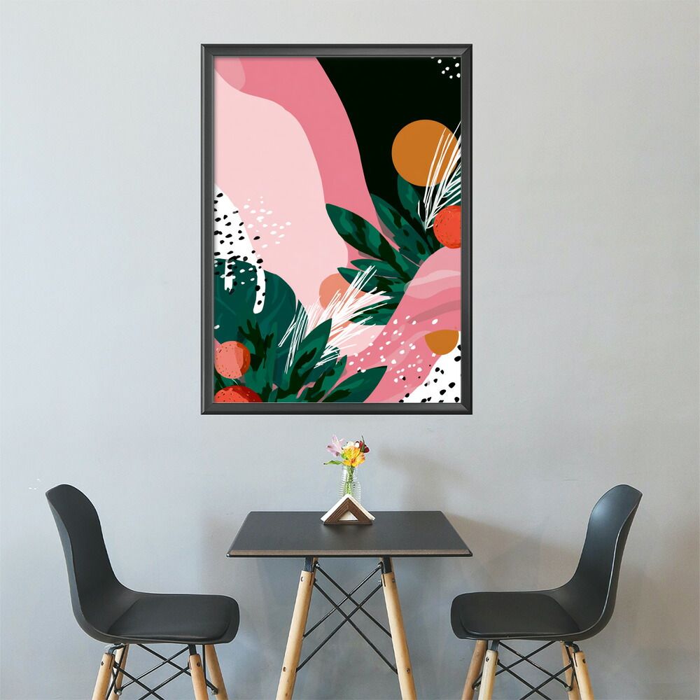 アートフラワー A0サイズ（約84x119cm）】【lm-poster-8933】ミステリーフラワー 花