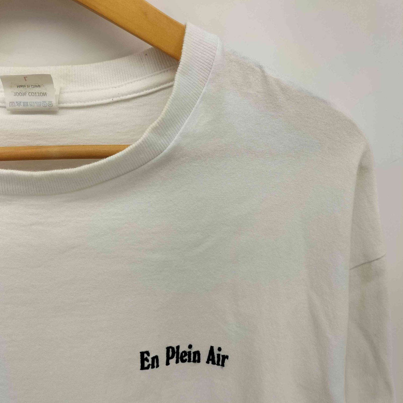 ユーズドフルギ USED古着 Core Logo L/S T-shirts ロゴ 刺繍 Tシャツ