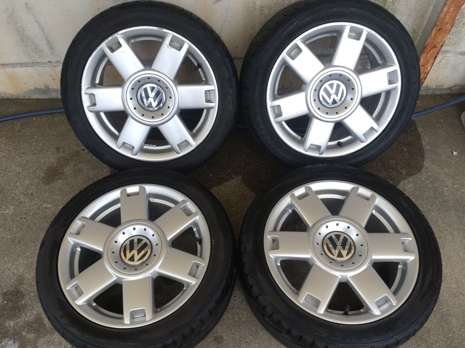 フォルクスワーゲン ルポ GTi 純正ホイール 15インチ 15×6.5J+43 100