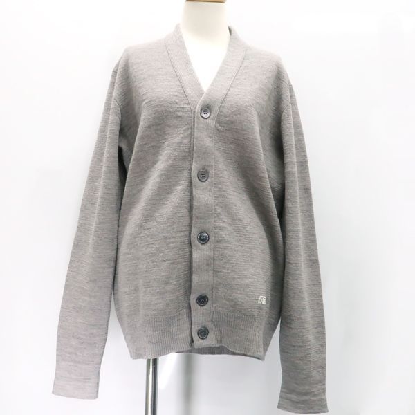 GOLDEN GOOSE DELUXE BRAND カーディガン S グレー ウール GGDB メンズ