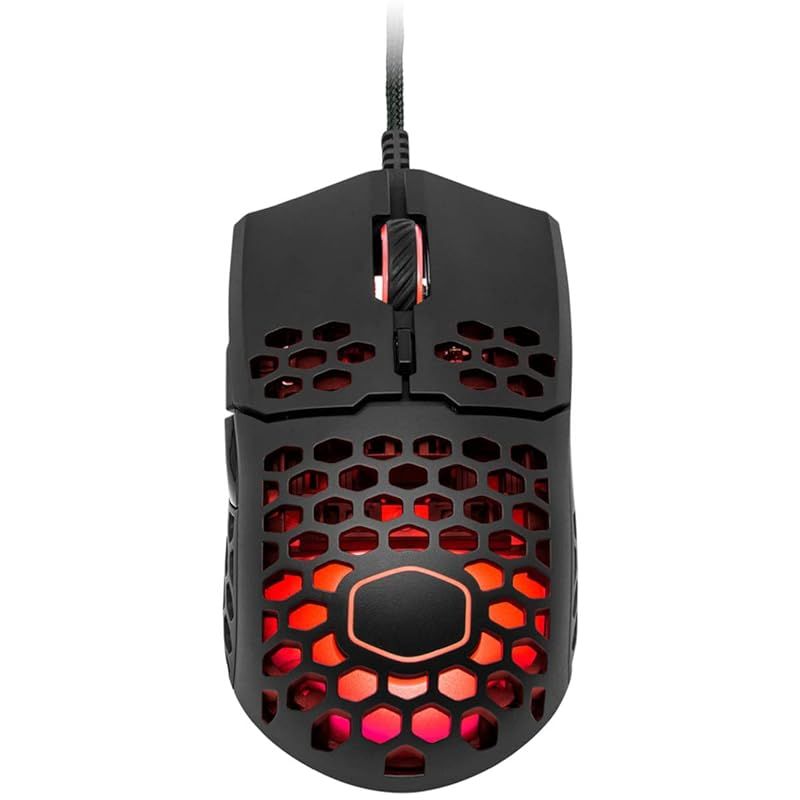 Cooler Master MasterMouse MM 711 Black ゲーミングマウス 超軽量 ハニカムシェル採用 KKOL 1 MS 437 0