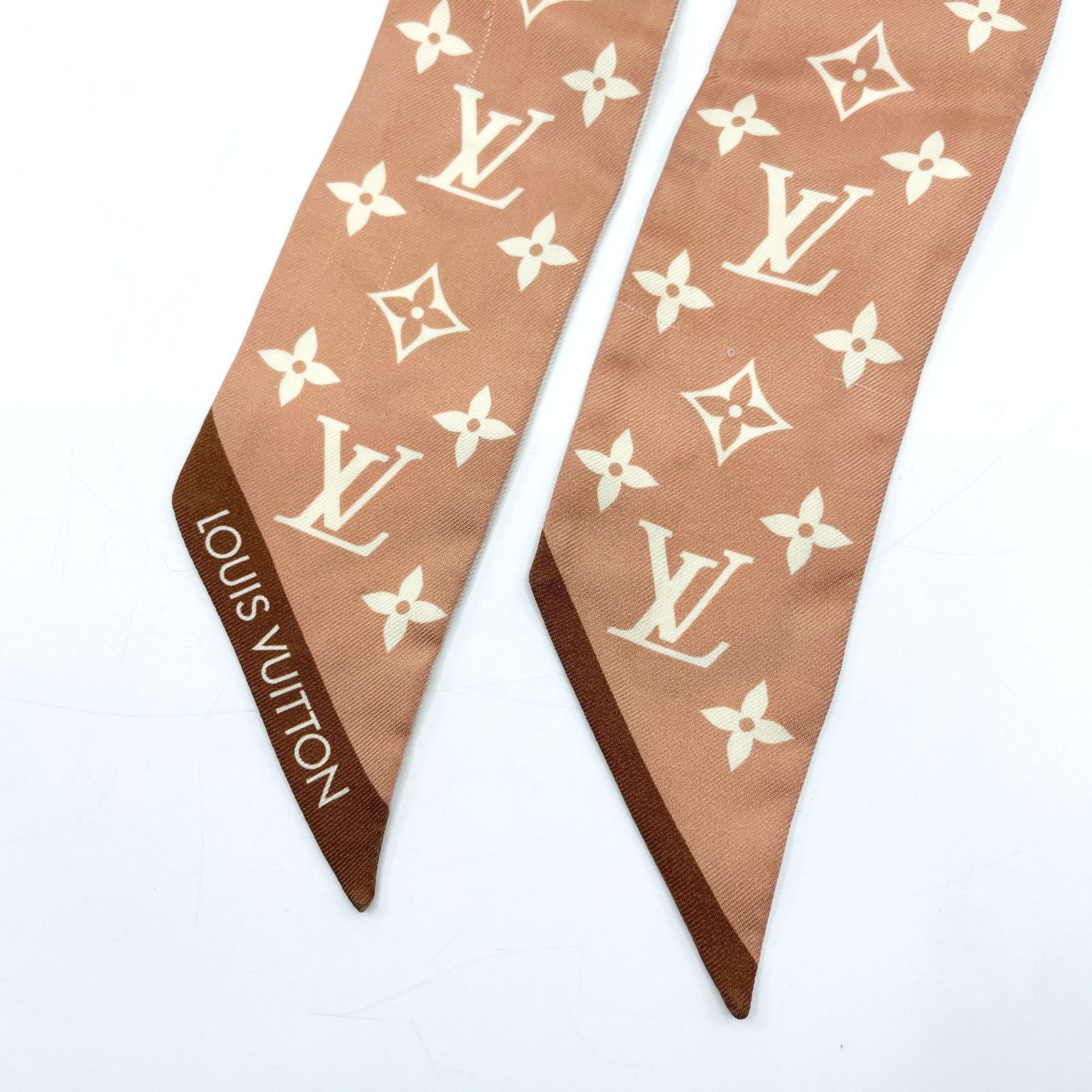 LOUIS VUITTON ルイヴィトン バンドーBB ラッキーLV リボンスカーフ