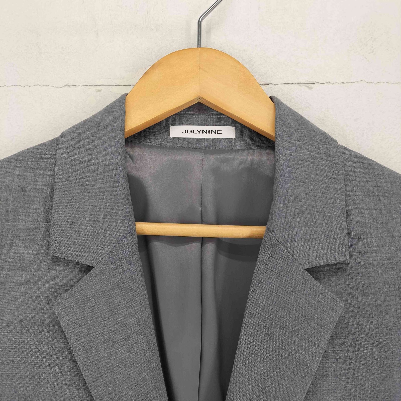 ジュライナイン JULY NINE 2Bテーラードジャケット レディース 36