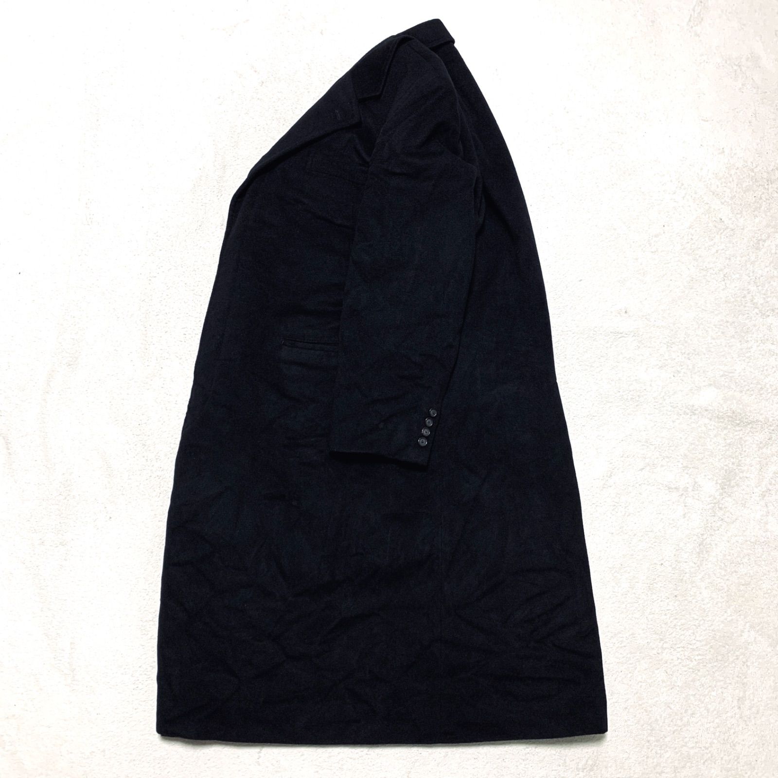 BURBERRY LONDON チェスターコート カシミヤ混 ロング丈 マキシ丈