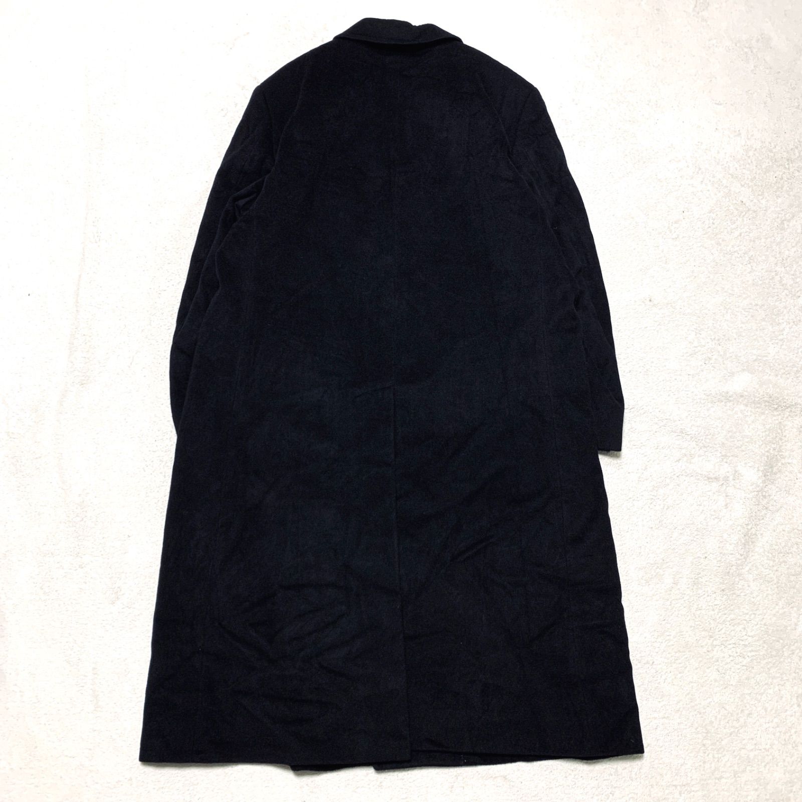 BURBERRY LONDON チェスターコート カシミヤ混 ロング丈 マキシ丈