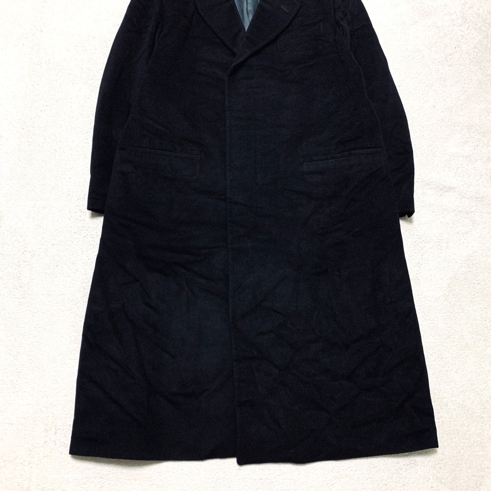 BURBERRY LONDON チェスターコート カシミヤ混 ロング丈 マキシ丈