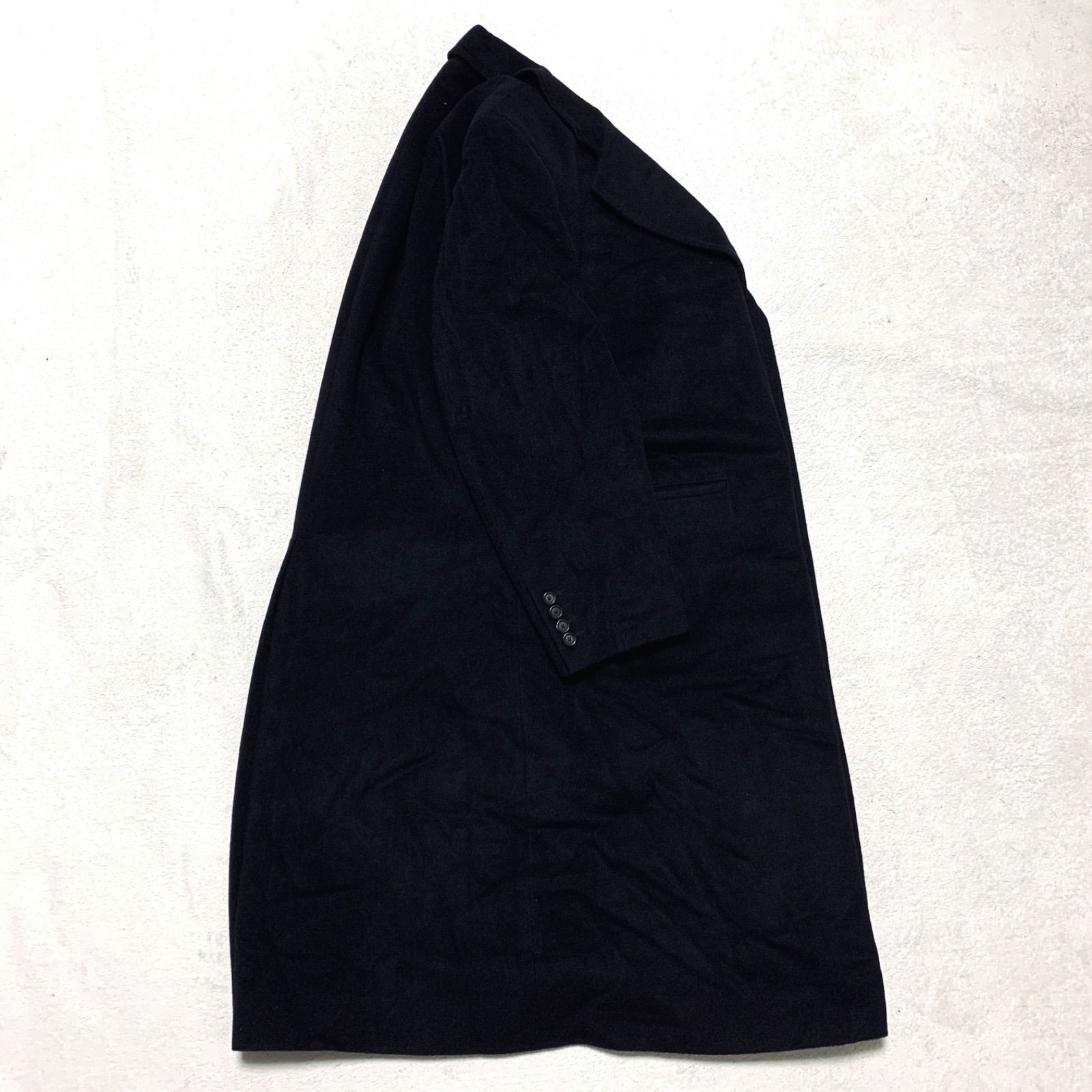 【極美品】バーバリーロンドン カシミヤ チェスターコート ブラック 175 23区 MTRカシミヤライトビーバー チェスターコート （ブラック系） -靴