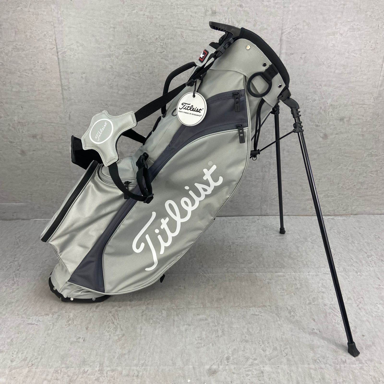 タイトリスト キャディバッグ スタンド式 4分割 約8型（約20cm） 約2.2