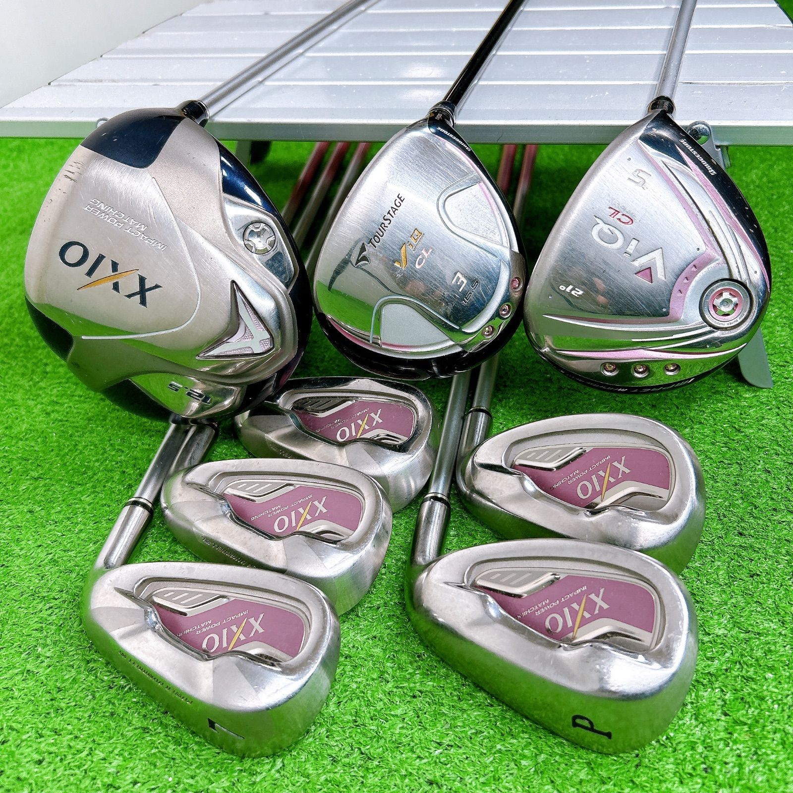 XXIO ゼクシオ MP600 VIQ CL レディースクラブセット 8本 L 女性 豪華