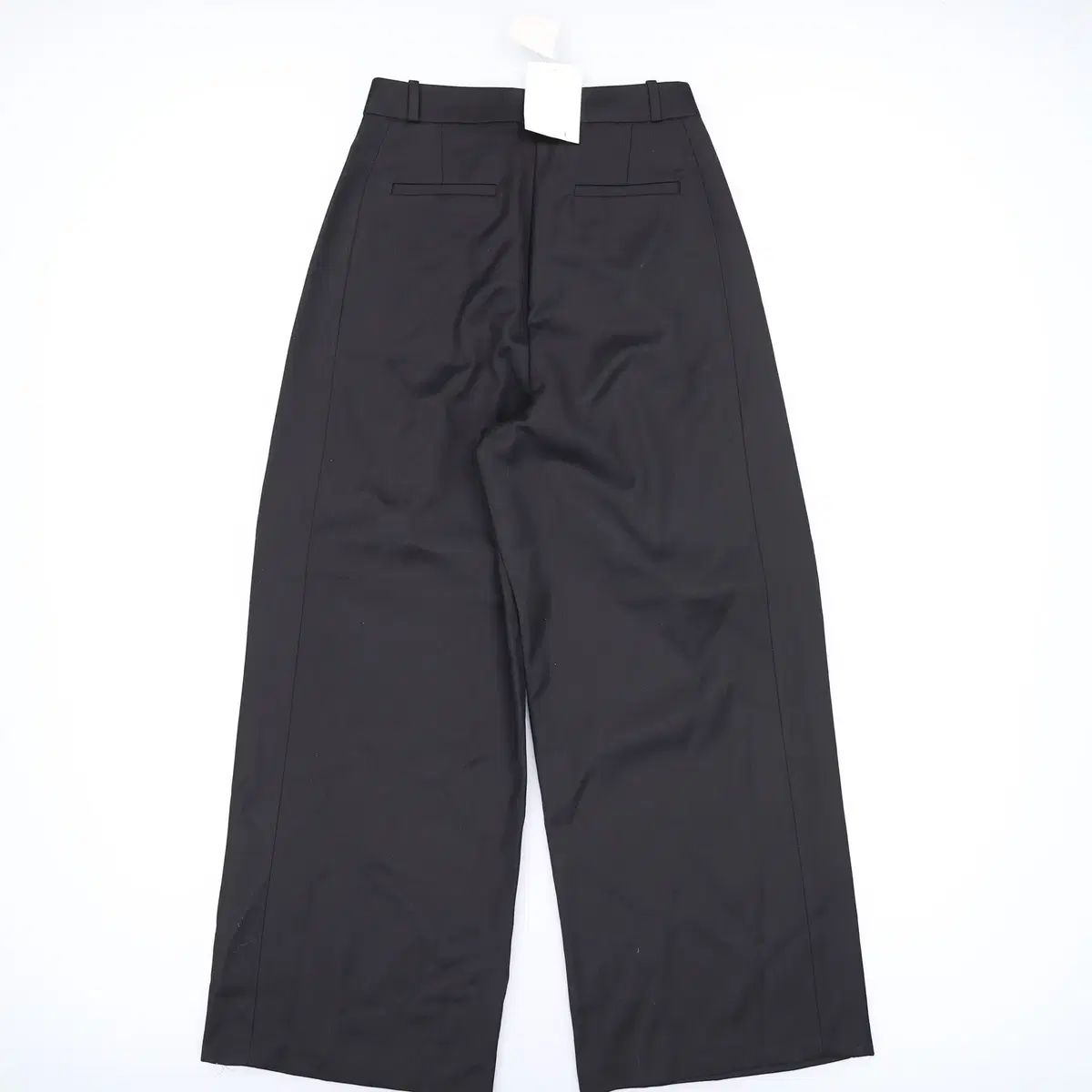 M 新商品 リーフロム レディース ブラック ワイド スラックス 0105 H 2