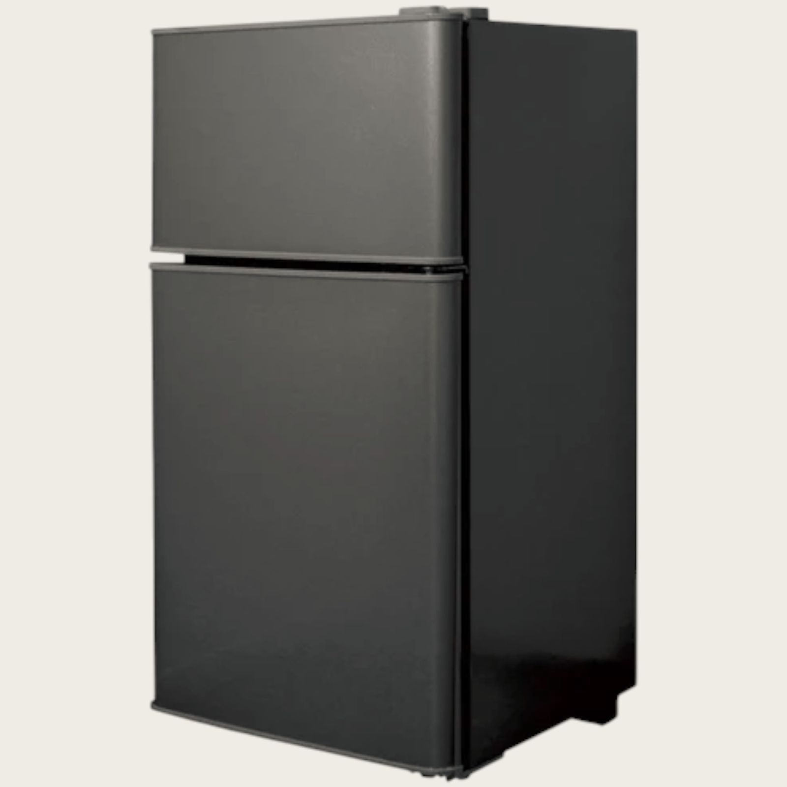 2498 小型 冷蔵庫 60L シルバー 冷蔵室 38L 冷凍室 22L 1人暮らし 2