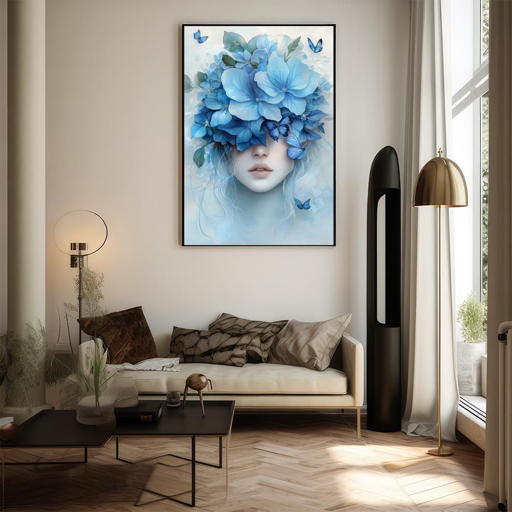 A1サイズ（約59x84cm）】【me-poster-55】アートフラワーレディ お花