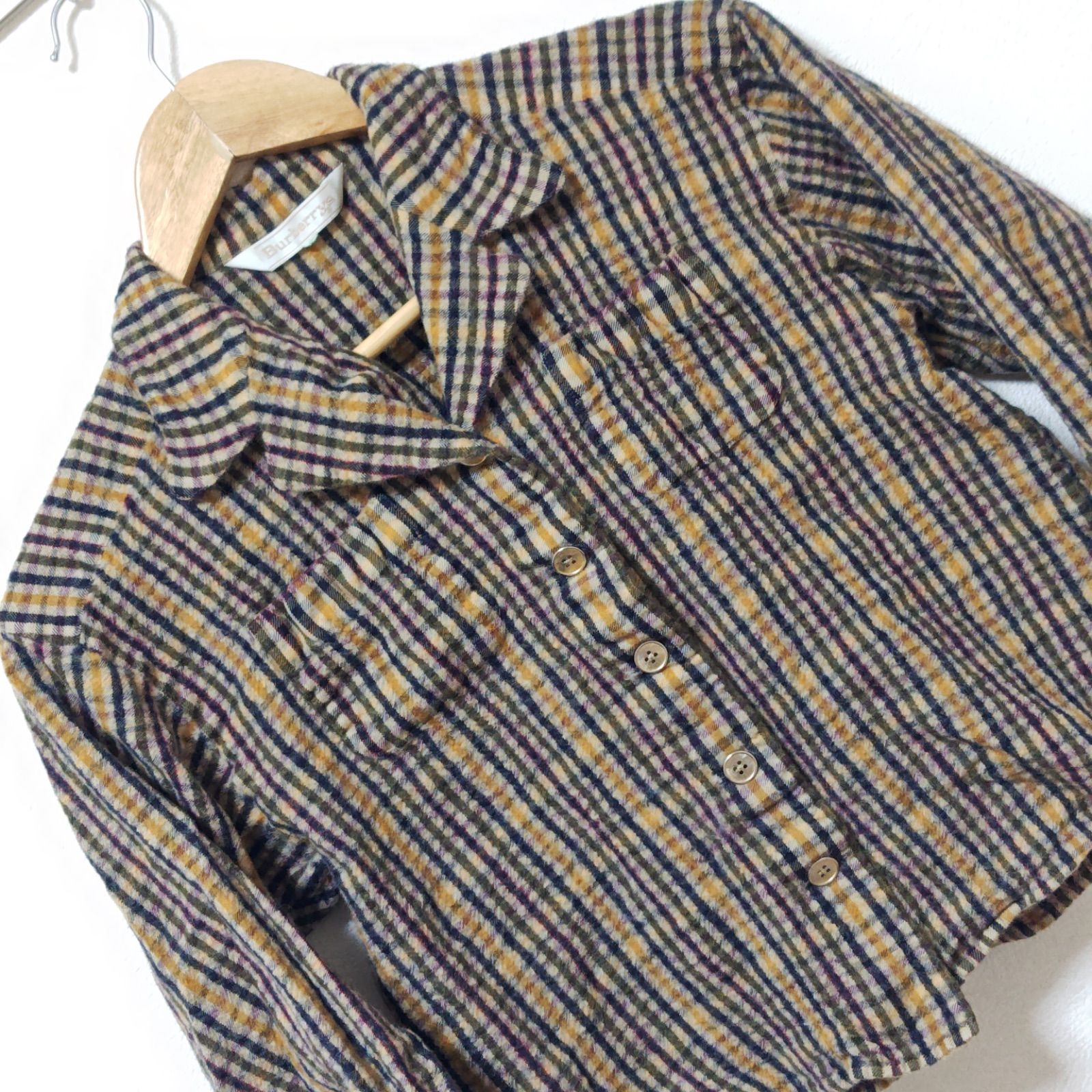 レトロで可愛い◎【Burberrys】バーバリー 長袖シャツ トップス