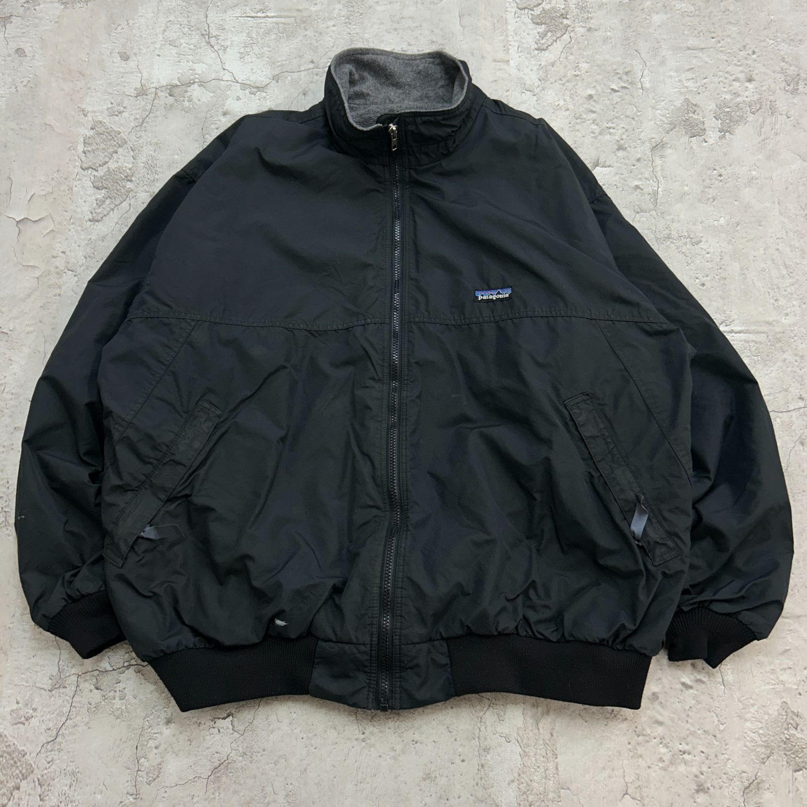 1998 パタゴニア シェルドシンチラジャケット 古着 ブラック XL