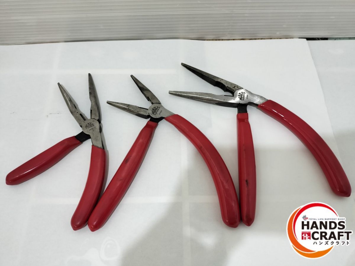 ◆ 品 マックツールズ MAC TOOLS PPN 6.8.9 プライヤー ３本セット