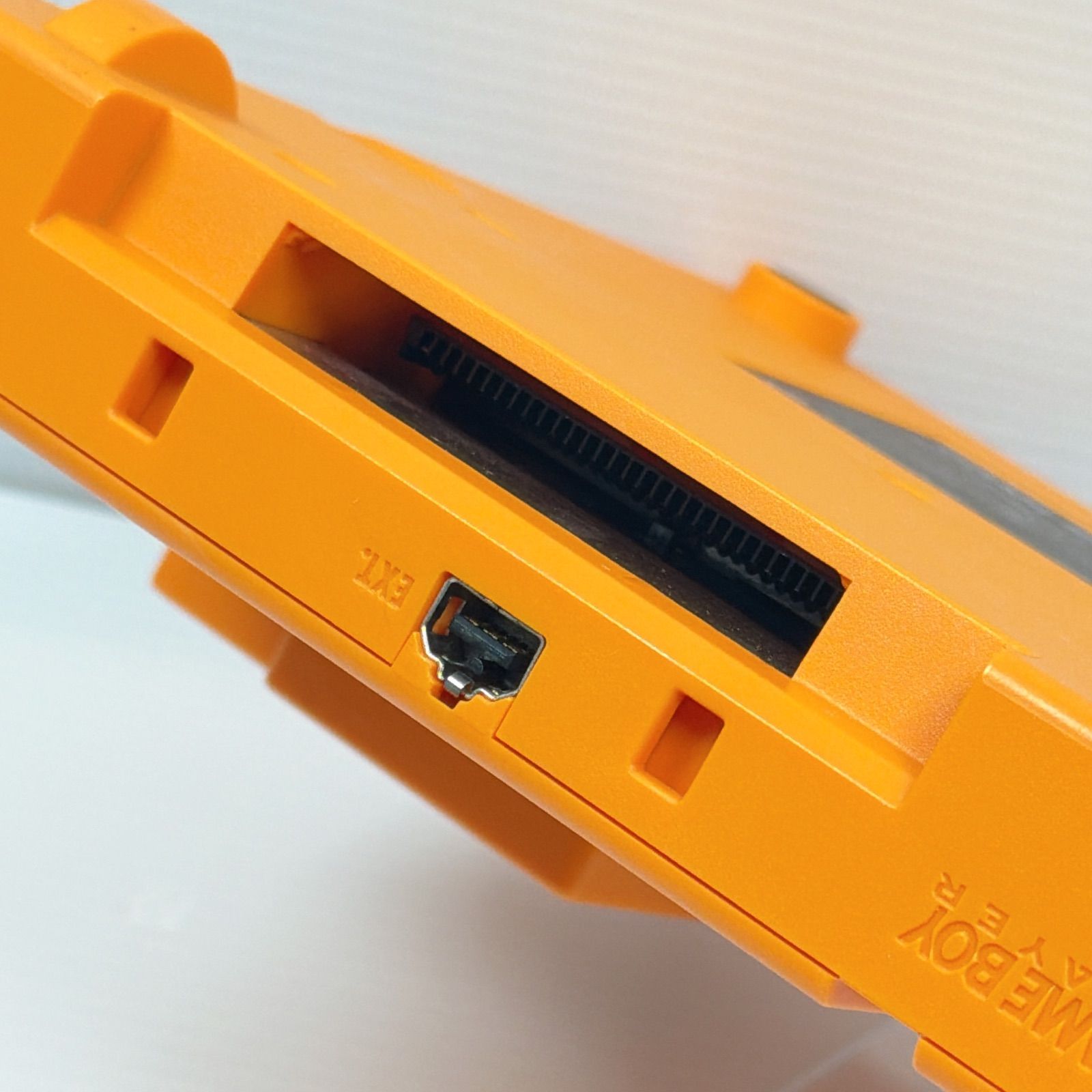 美品 ゲームボーイプレイヤー オレンジ スタートアップディスク 
