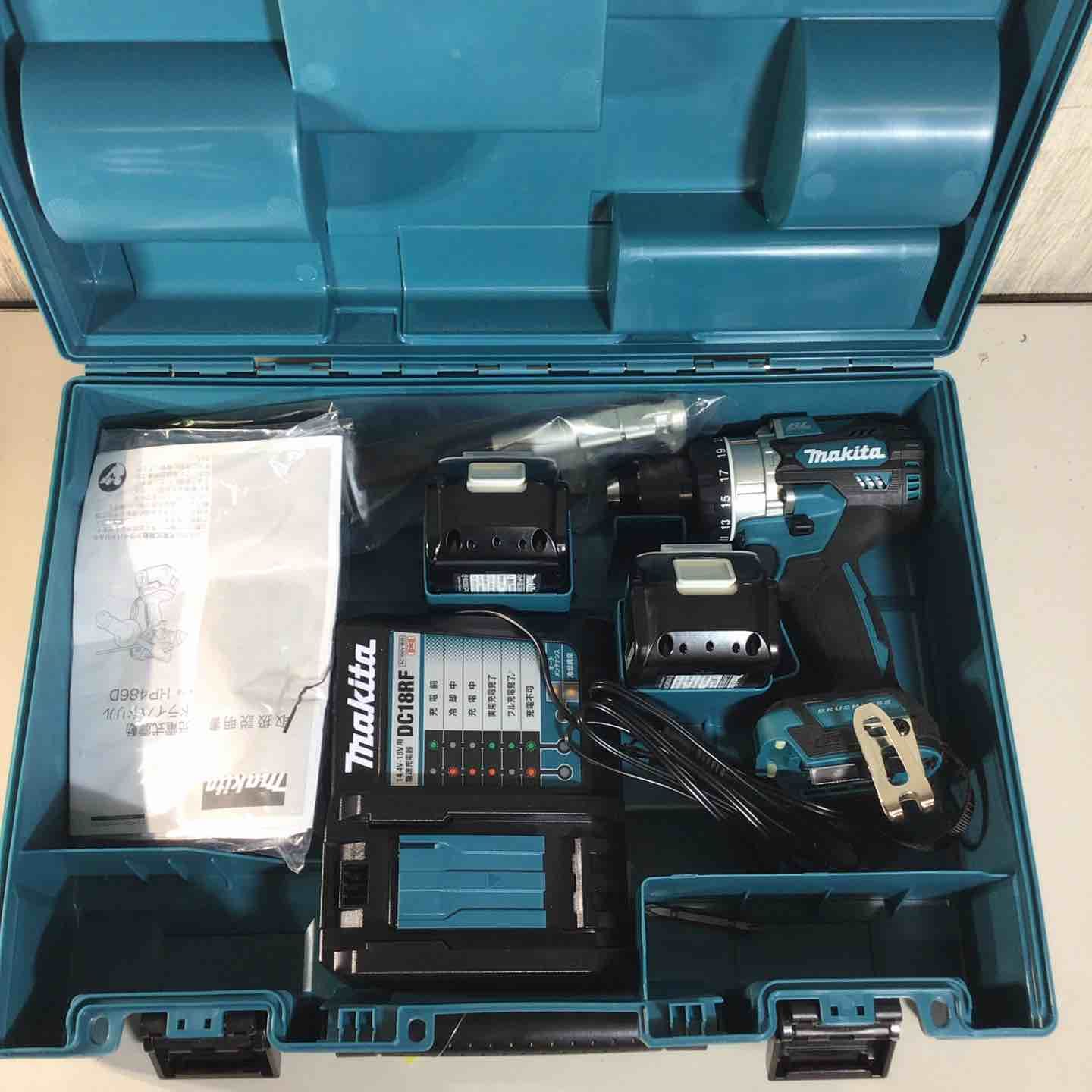 ♥品 マキタ makita コードレス 振動 ドリルドライバー フルセット ドリドラ 充電式 18 V