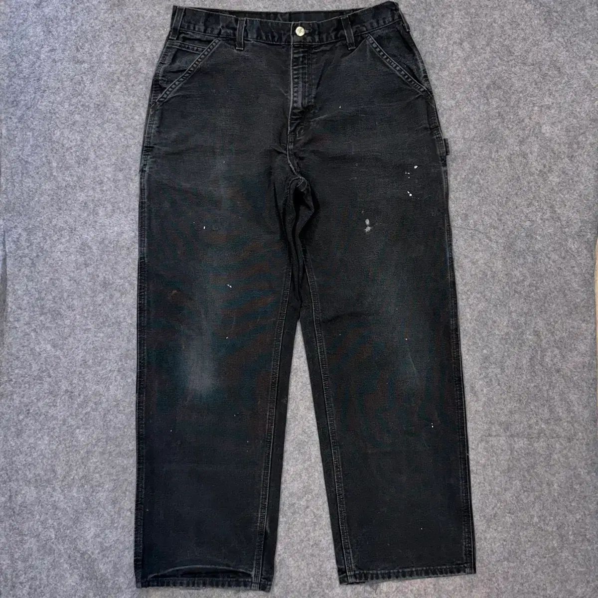 ヴィンテージ Carhartt カーハート B 11 BLK シングルニー カーペンター パンツ