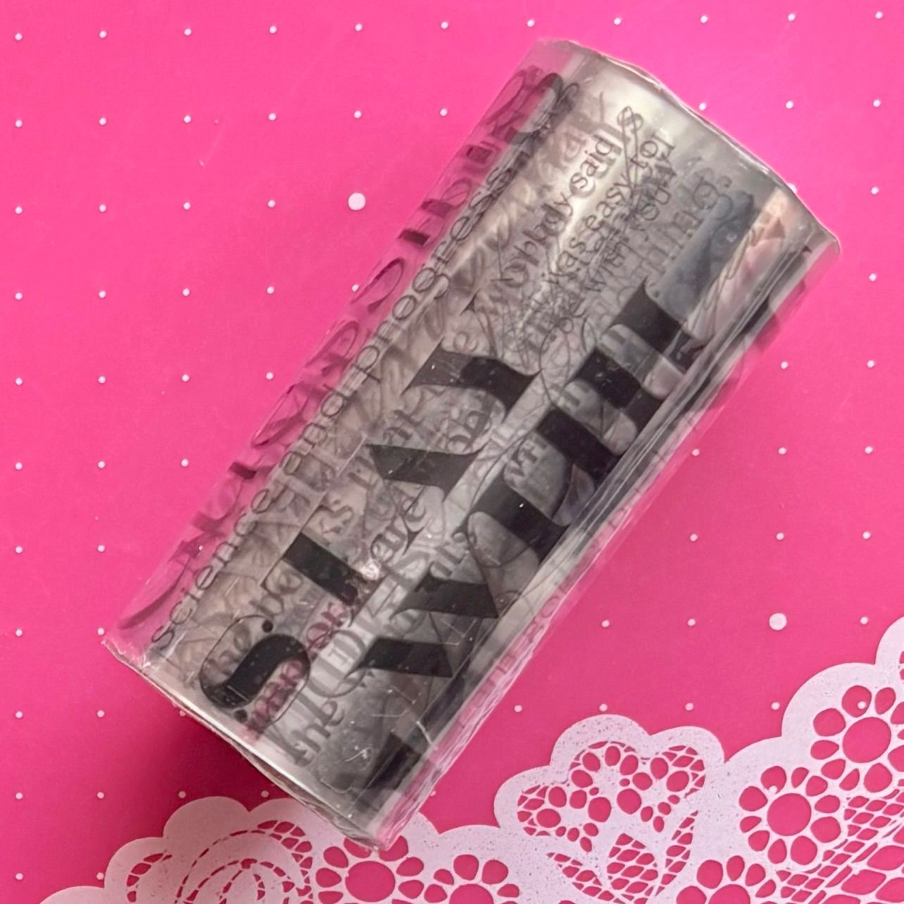 PET 特调 8cm×5m 100cm/loop 海外マスキングテープ 海外マステ 英字