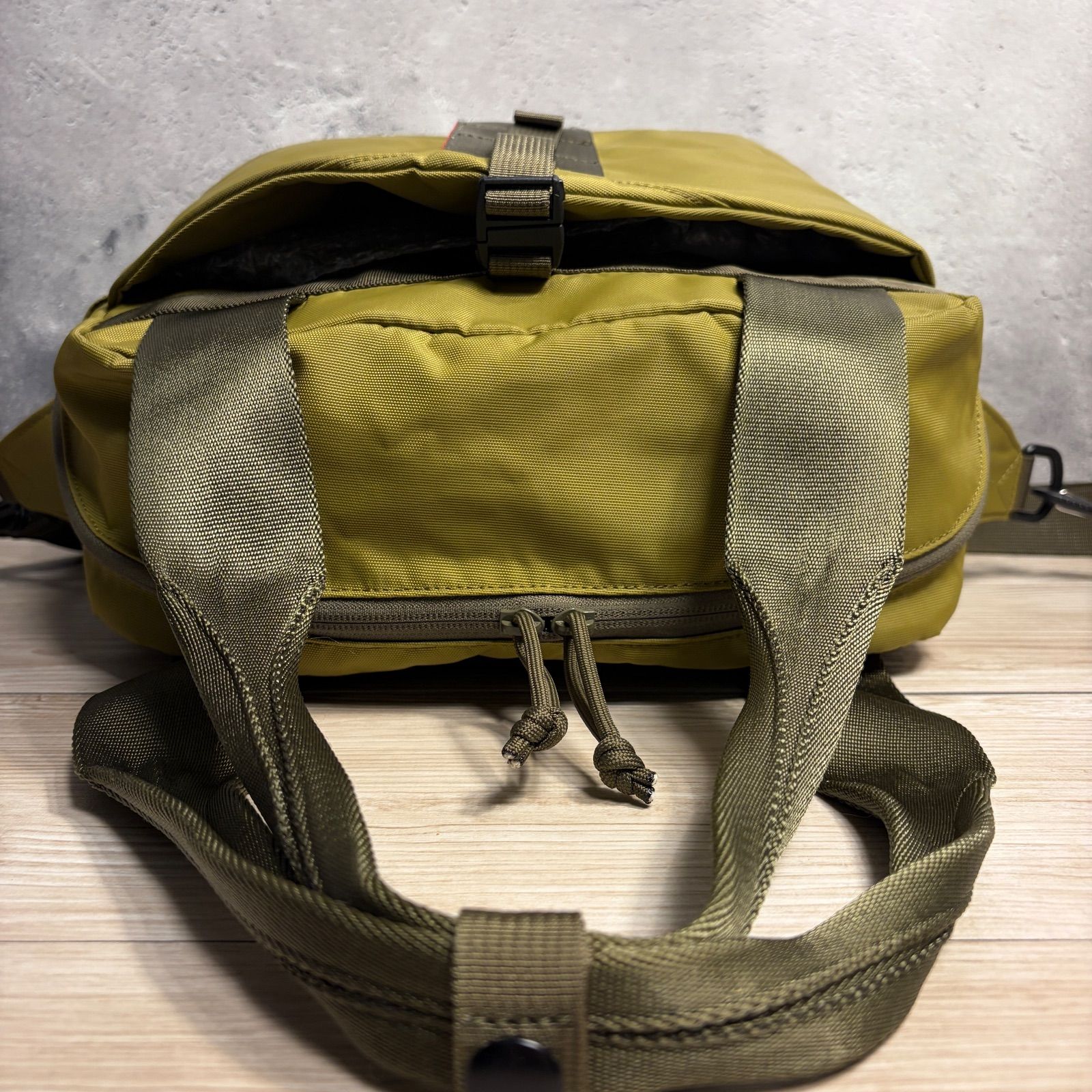 ✨BRIEFING URBAN GYM BOWLING TOTE WR カーキ 2WAY トート ショルダー