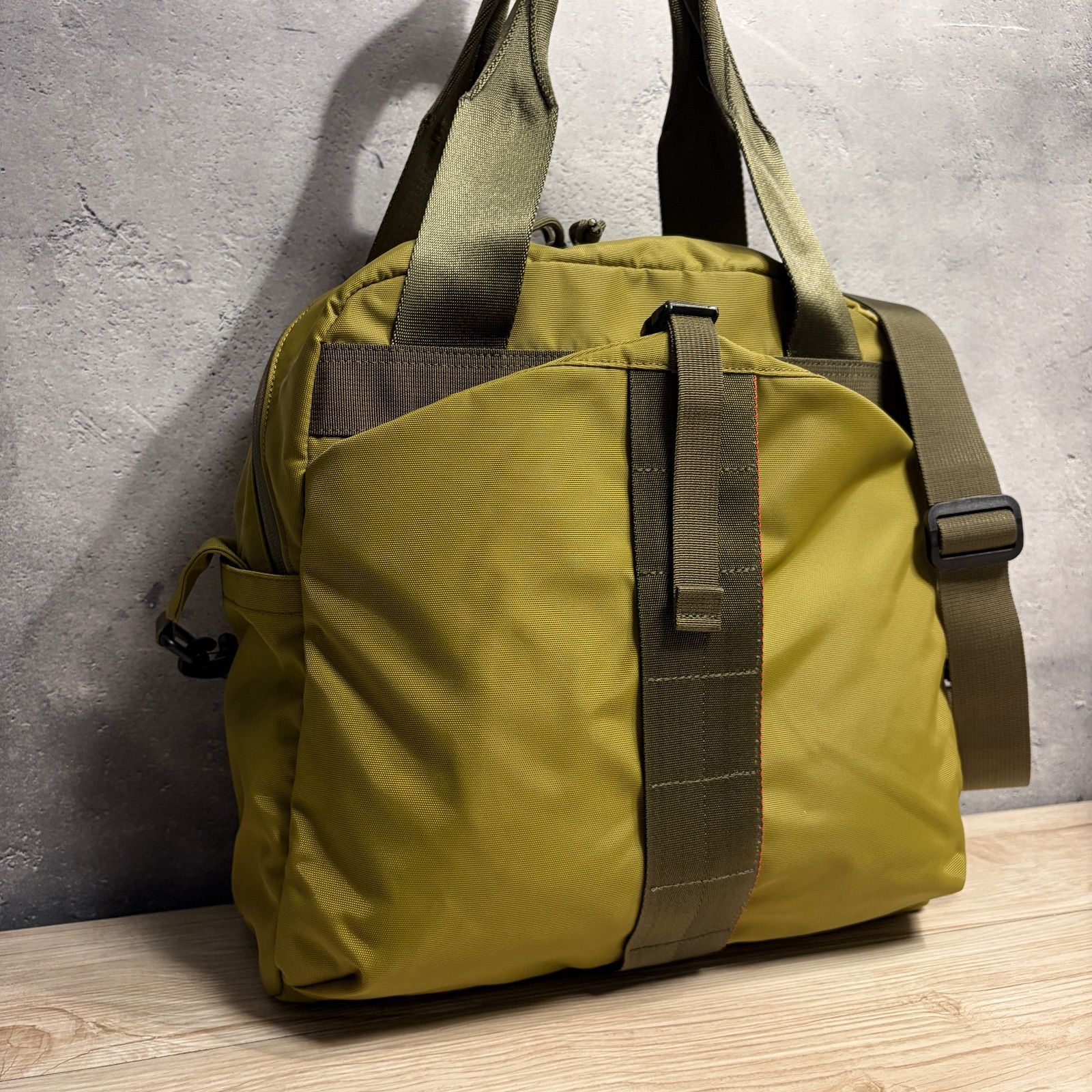 ✨BRIEFING URBAN GYM BOWLING TOTE WR カーキ 2WAY トート ショルダー 