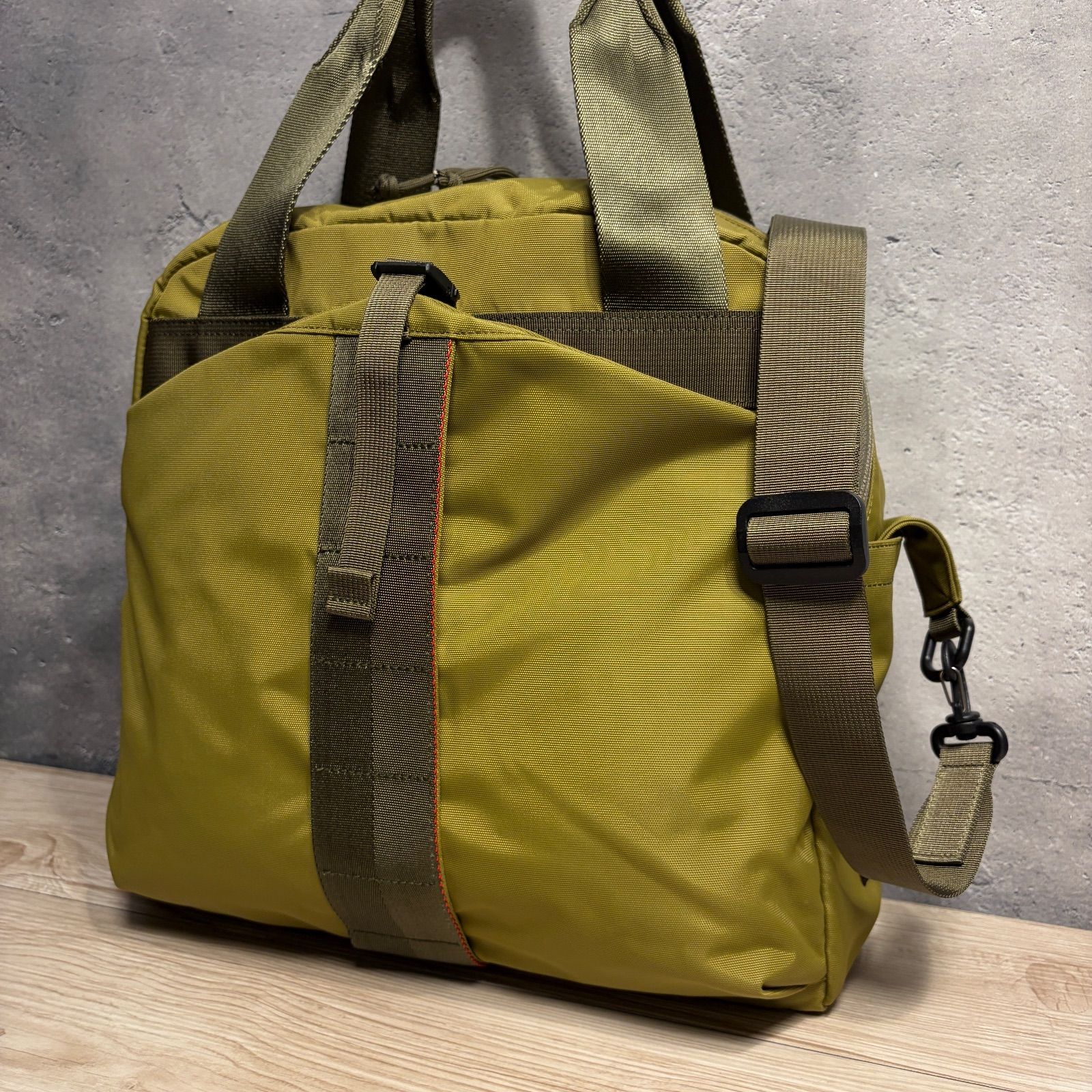 ✨BRIEFING URBAN GYM BOWLING TOTE WR カーキ 2WAY トート ショルダー 